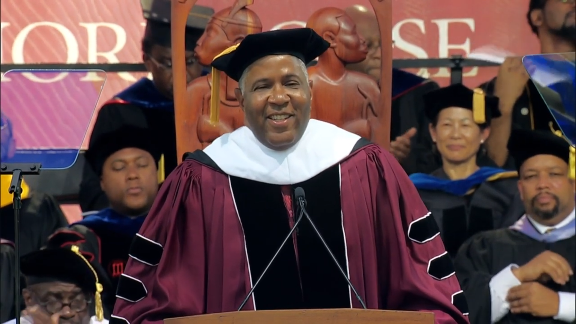 Robert F. Smith: 'We're going to put a little fuel in their bus', Morehouse College - 2019 
