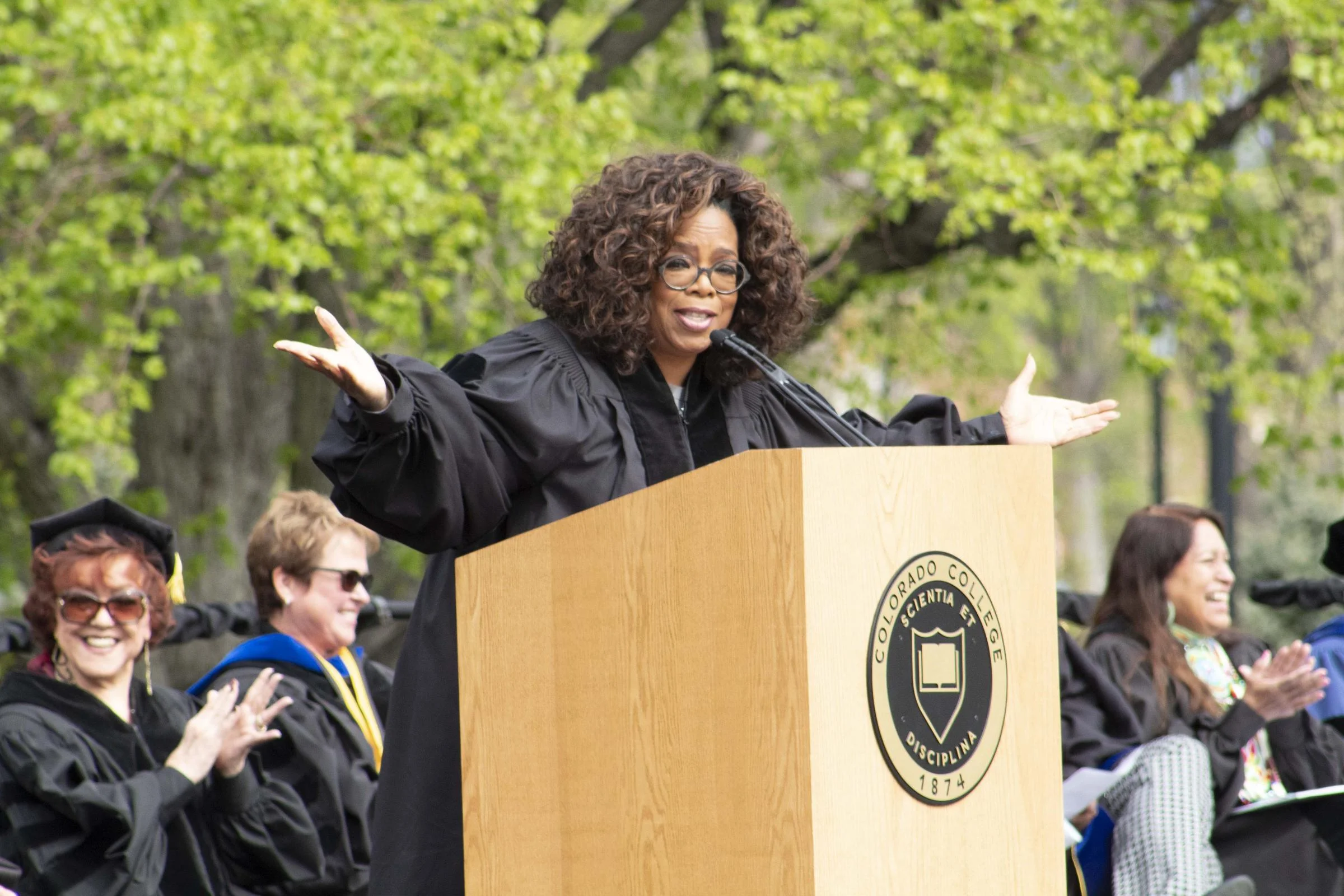 Oprah Winfrey: 'Success is a process', Colorado College - 2019