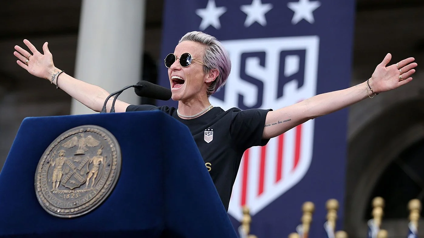 Megan Rapinoe: 'We have to be better', USWNT's Victory Parade - 2019