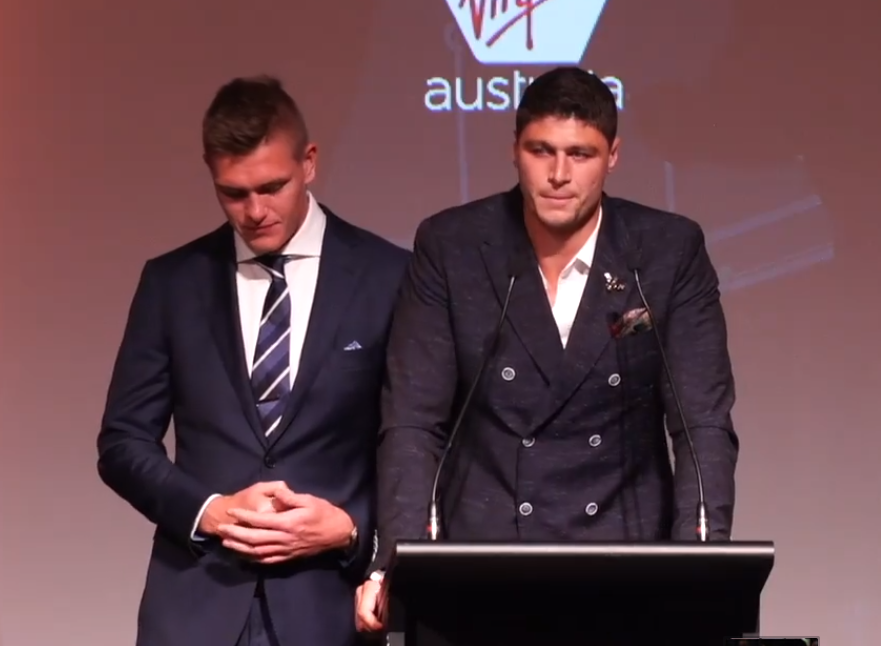 Jonathan Patton: 'I may be wearing different colours, but the Giants will forever have my heart', Kevin Sheedy Medal - 2019 