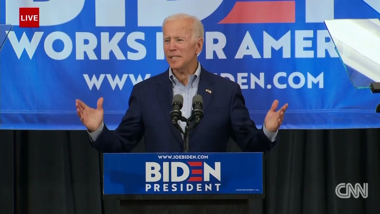Joe Biden: 'We are in a battle for the soul of this nation', Idaho campaign speech - 2019 