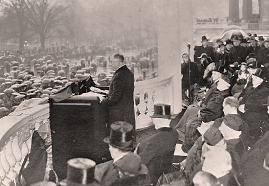 Franklin Roosevelt: 'I see on third of a nation ill housed, ill-clad, ill-nourished', Second Inaugural Address - 1937