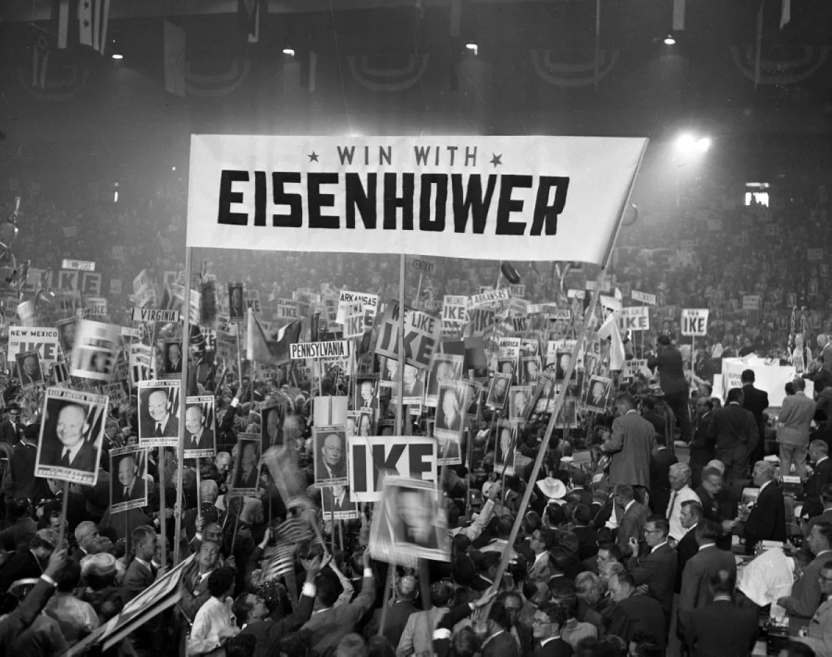 Dwight Eisenhower: 'The three imperatives of power' Republican Party Convention speech - 1956 