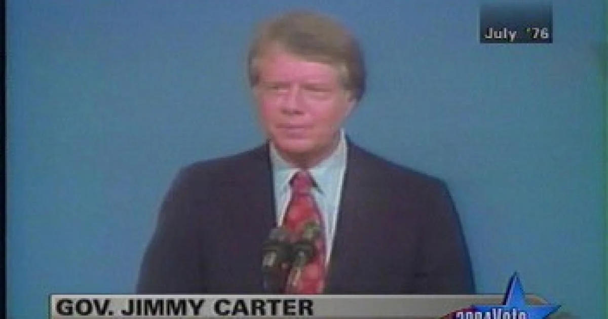 Jimmy Carter: '1976 will not be politics as usual', Democratic Convention Acceptance Speech - 1976 