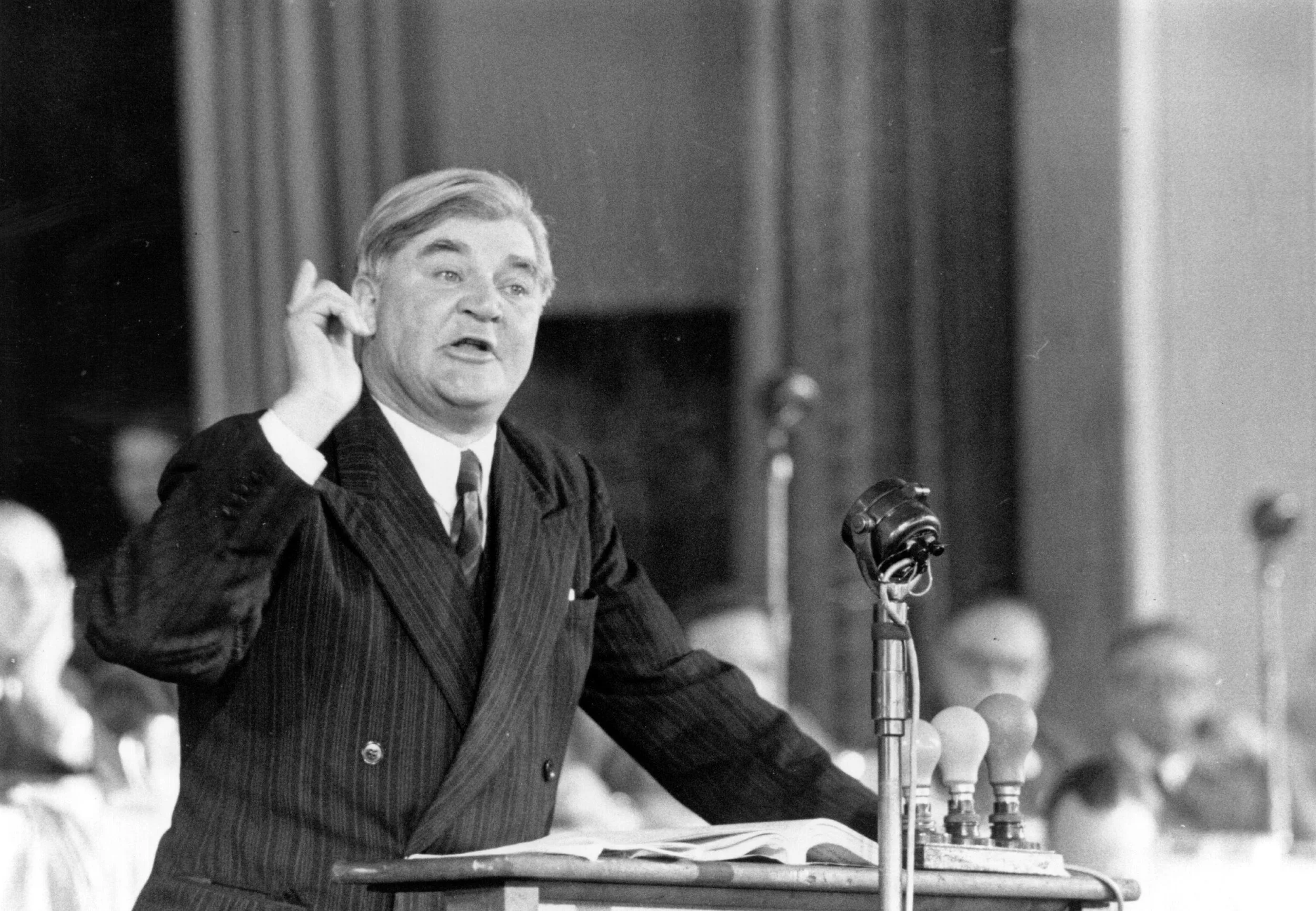 Aneurin (Nye) Bevan: 'There is only one hope for mankind - and that is Democratic Socialism', Resignation speech - 1951 