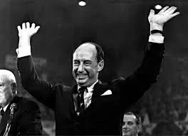Adlai Stevenson: 'There are no gains without pains', Accepting Democratic Party nomination for President - 1952