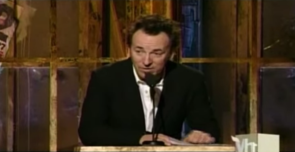 Bruce Springsteen: 'They're keepers of some of the most beautiful sonic architecture in rock and roll', Induction U2 into Rock Hall of Fame - 2005
