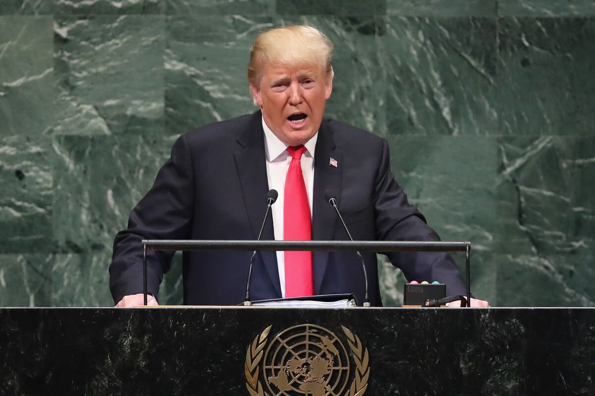 Donald Trump: 'My administration has  has accomplished more than almost any administration in the history of our country' United Nations address - 2018 