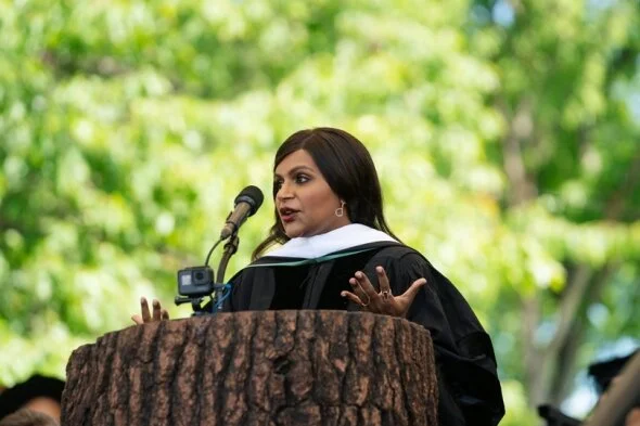Mindy Kaling: 'I just whispered, 'why not me?', Dartmouth - 2018