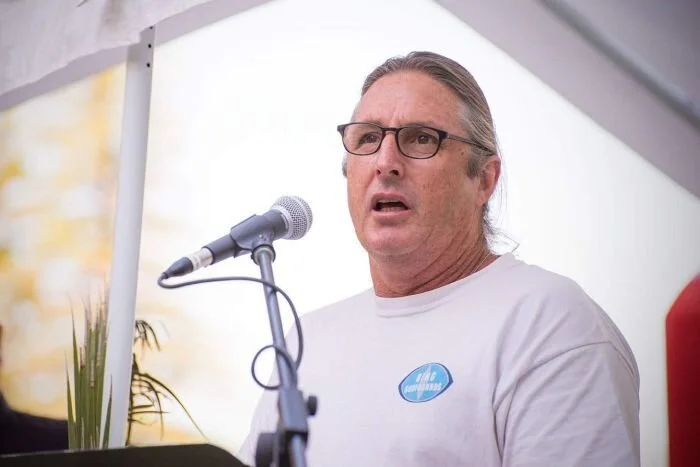 Tim Winton: 'We used to be better than this. I still believe we're better than this', Palm Sunday, Justice4Refugees rally - 2015