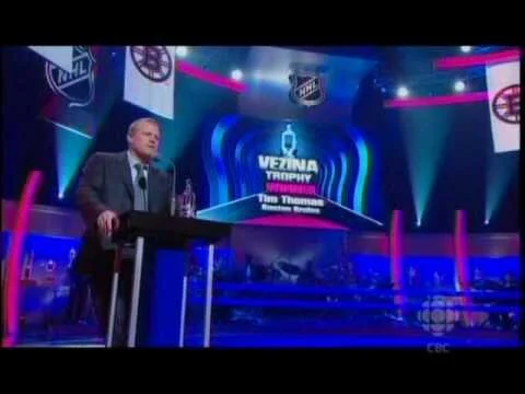Tim Thomas: ' It's humbling to even be mentioned in the same sentence', NHL Awards- 2009