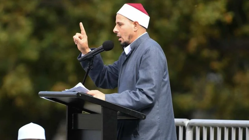 Gamal Fouda: 'They were the best of us, taken from us on the best of days', Christchurch Mosque memorial - 2019