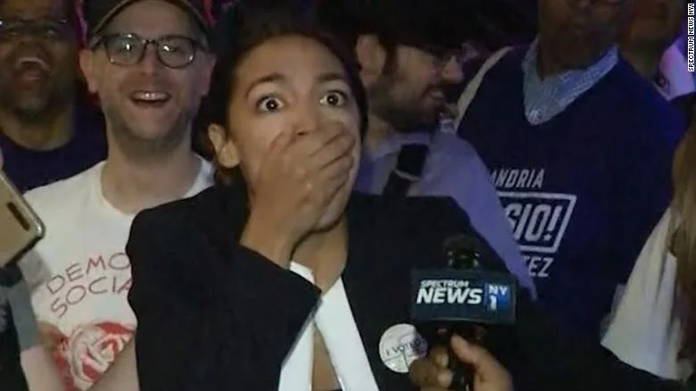 Alexandria Ocasio-Cortez: 'The message we sent tonight is it's not okay to put donors before your community' Victory speech -2018