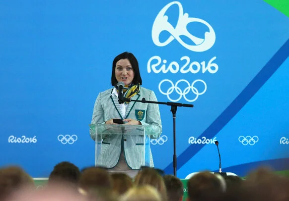 Anna Meares: 'You’re about to represent yourself, your family, friends, team, sport and country' Address to athletes -  2016