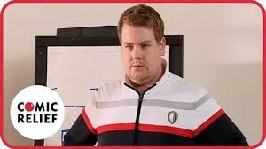 Smithy (James Cordon): 'And Becks you are not exempt from this', Comic Relief spray - 2009 