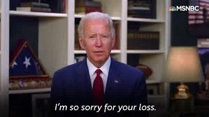 Joe Biden: 'To all of you who are hurting so badly,  I’’m so sorry for your loss', eulogy to 100,000 dead from COVID-19 - 2020