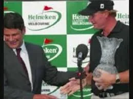 Steve Bracks: 'Congratulations to Ernie Eels, to Peter Loddard', Heineken Classic -1999