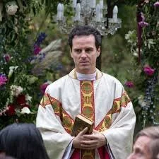 Andrew Scott (by Phoebe Walter-Bridge): 'Love is awful, it's painful'. Priest's speech, Fleabag finale - 2019 