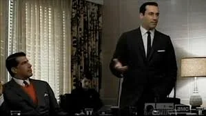 Jon Hamm (by Matthew Weiner): 'It’s not called the wheel. It’s called the carousel', Mad Men S1E13 - 2008