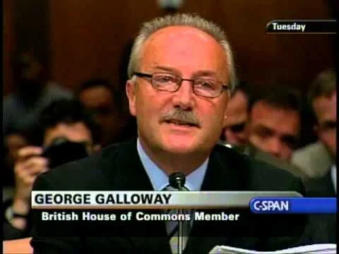 George Galloway: 'You are trying to divert attention from the crimes that you supported', defence to US Senate - 2005