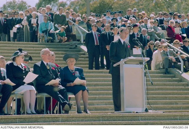 Paul Keating: 'This is truly a people's memorial' Launch of P40 Kittyhawk Display, Australian War Memorial - 1992
