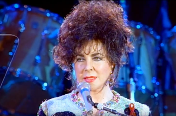 Elizabeth Taylor: 'The world needs you to live!', Freddie Mercury Tribute Concert - 1992 