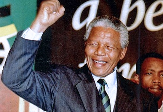 Nelson Mandela: 'We can loudly proclaim from the rooftops, Free at last', election victory speech - 1994