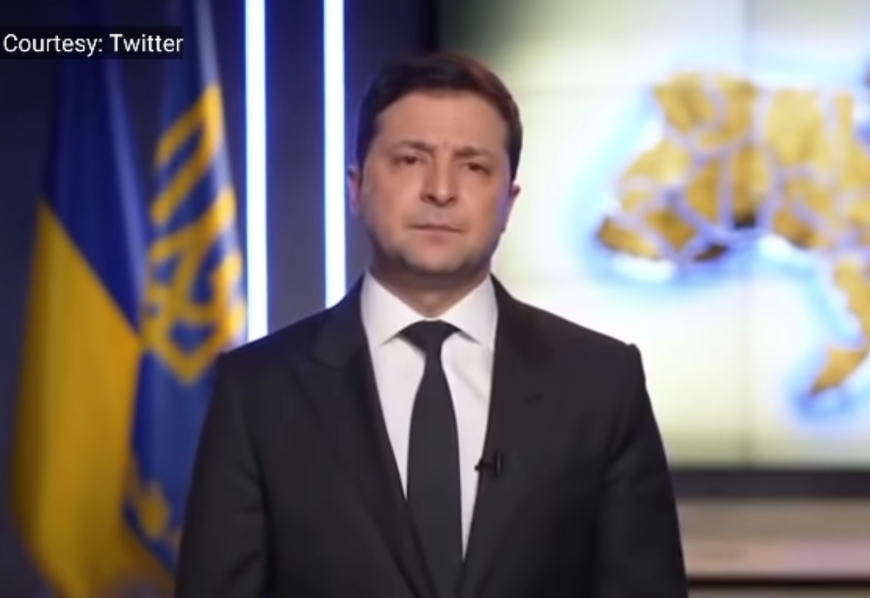 Volodymyr Zelensky: 'We gnawed at the invaders every day', Address to nation, Anniversary of invasion - 2023