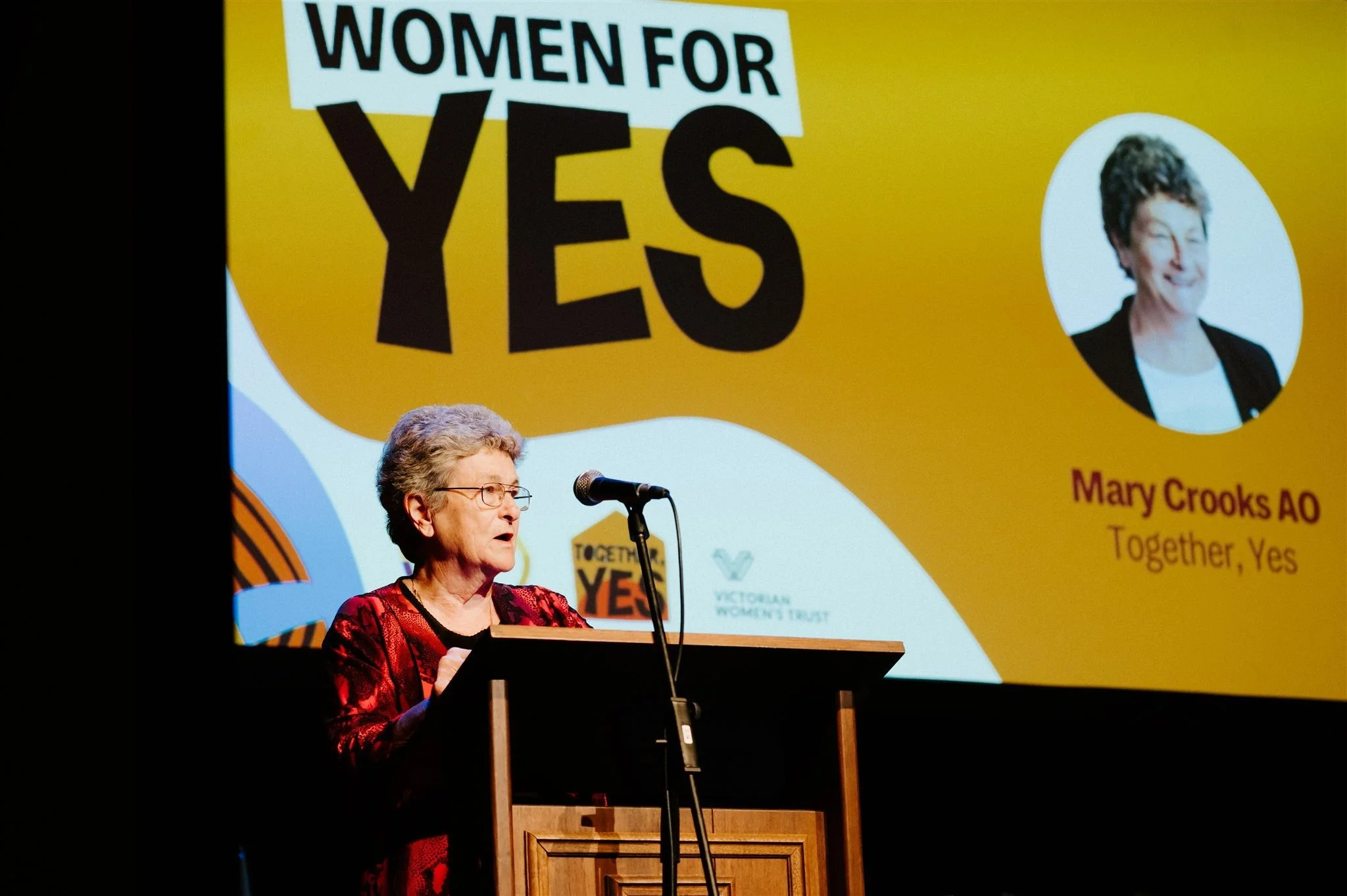 Mary Crooks: 'We can forge a new compact between Indigenous and non-Indigenous Australians', Women for Yes launch - 2023