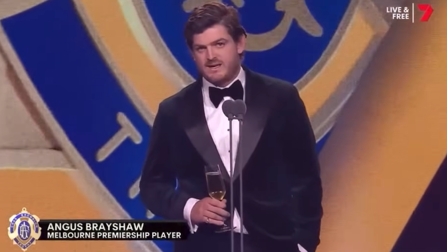 Angus Brayshaw: 'The absence of  football has left a very deep void', Bronwnlow tribute to retiring players - 2024