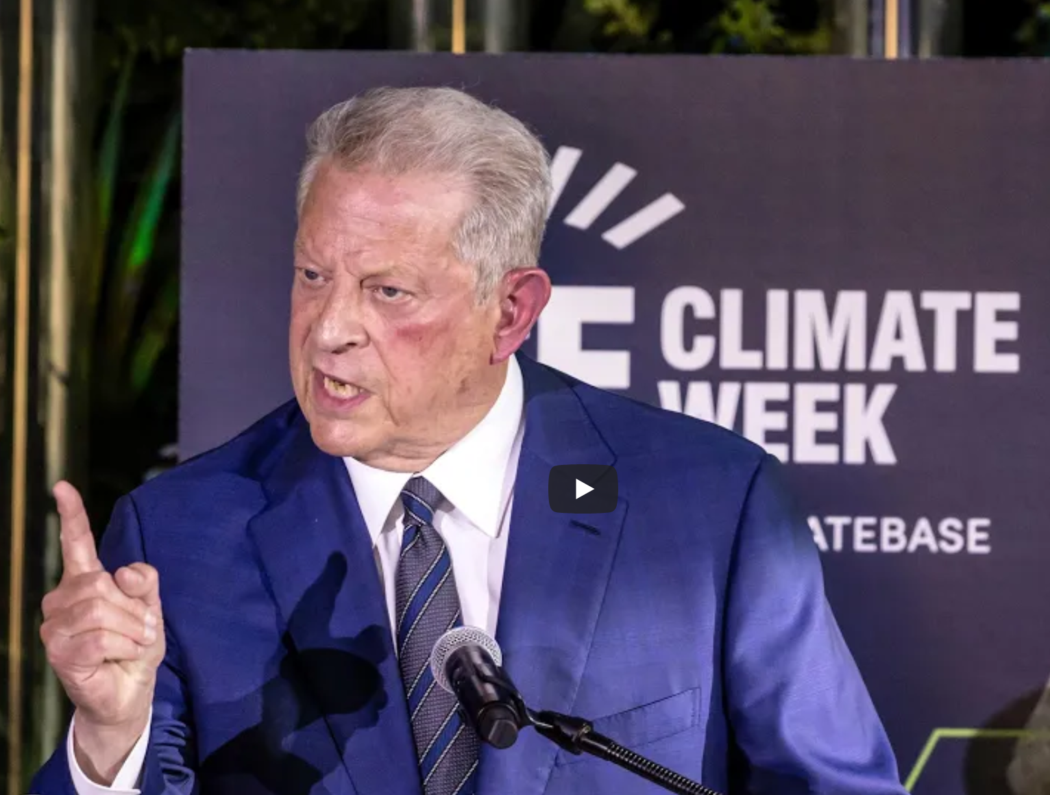 Al Gore: 'We have to deal with the democracy crisis in order to solve the climate crisis', SF Climate Week keynote - 2025