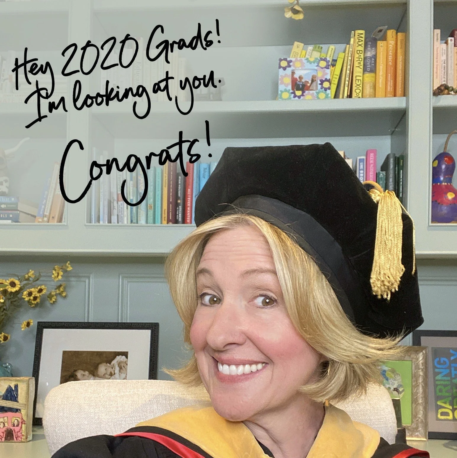 Brené Brown: 'it will not be on your terms and it will not be on your timeline,' University of Texas - 2020