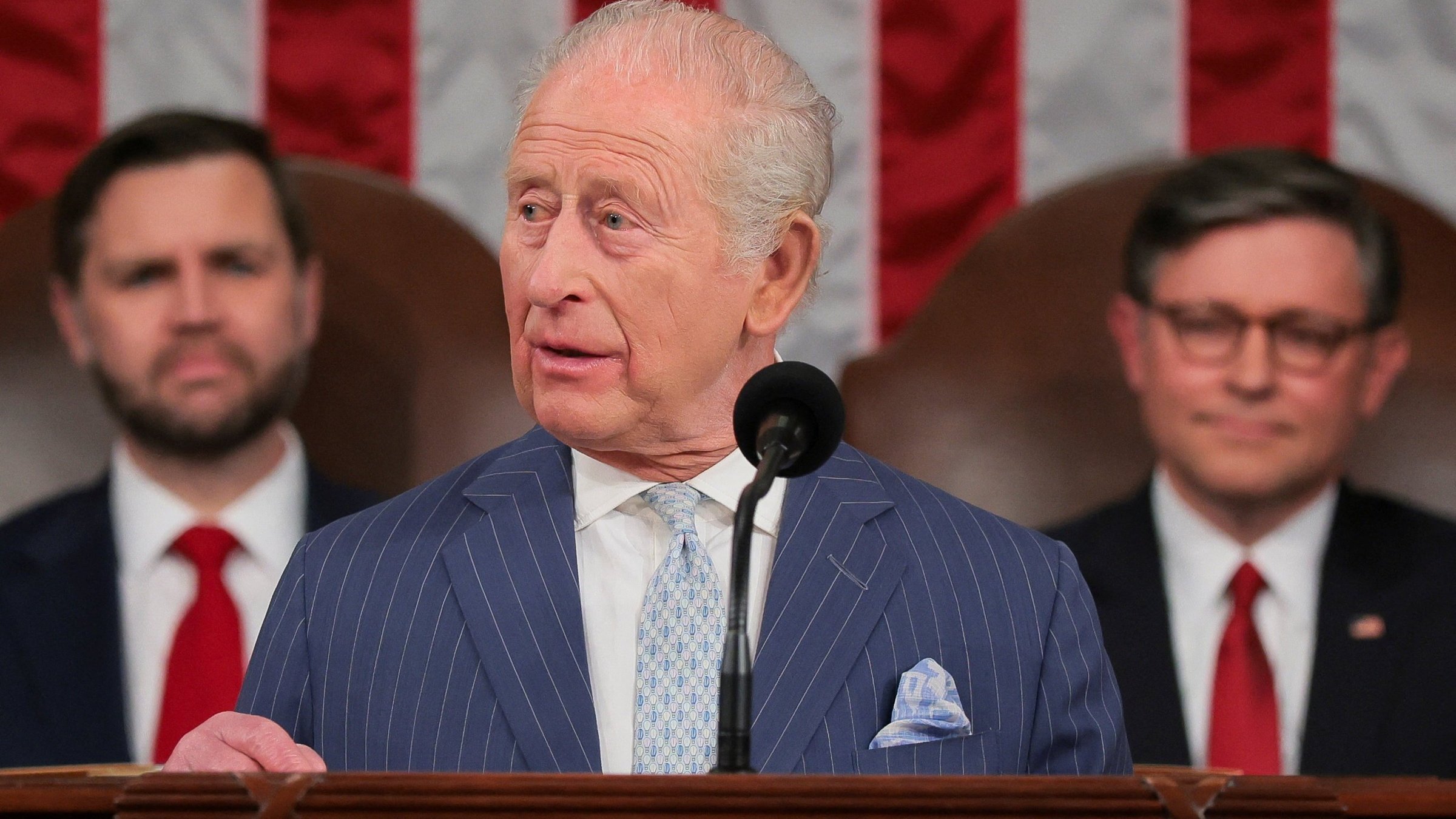 Charles III: 'America’s words carry weight and meaning'. Address to Congress - 2026