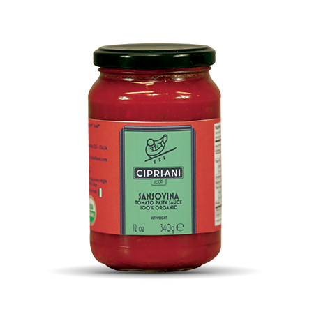 SANSOVINA ORGANIC TOMATO SAUCE WITH BASIL