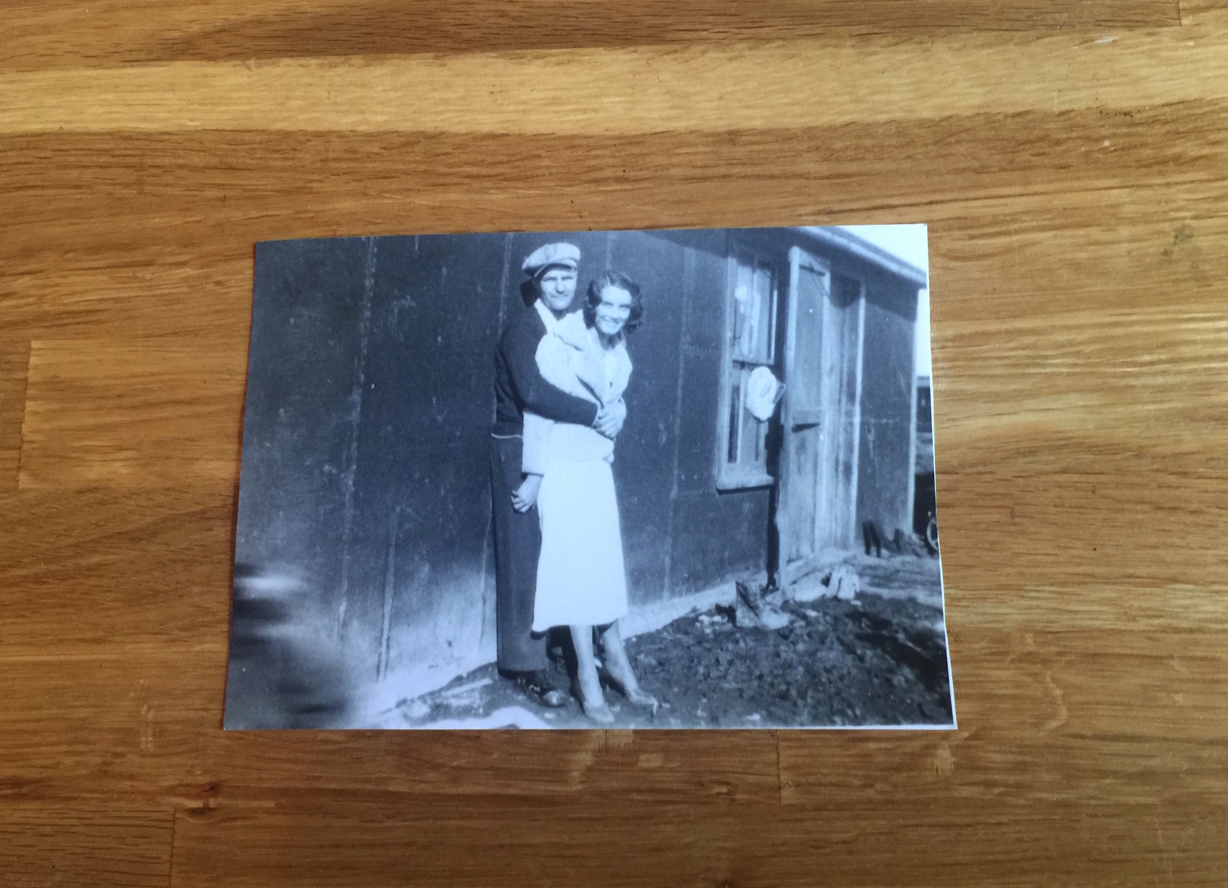  Young and poor, Zelma and Joe donned their fanciest outfits for their 1930s wedding in South Dakota.    memory prompt : When were you particularly resourceful, responding to difficult circumstances with aplomb?&nbsp;  