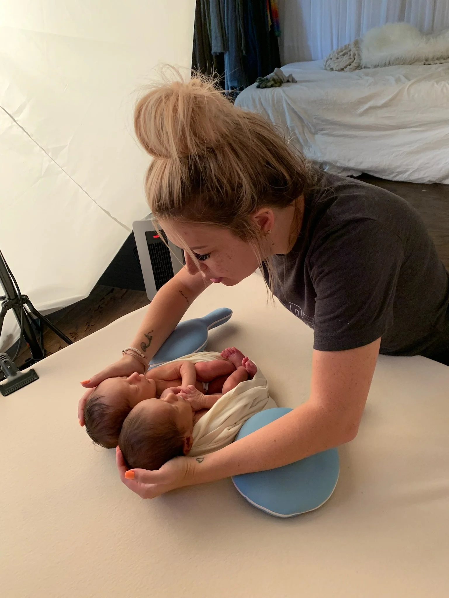The professional newborn and baby photography studio of Rockabye Photography located in Lodi, California.