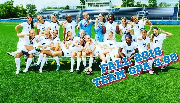 Samantha Roff and her Fairleigh Dickinson Knights (NCAA D1) team mates make the NEC Fall Honor Roll. 