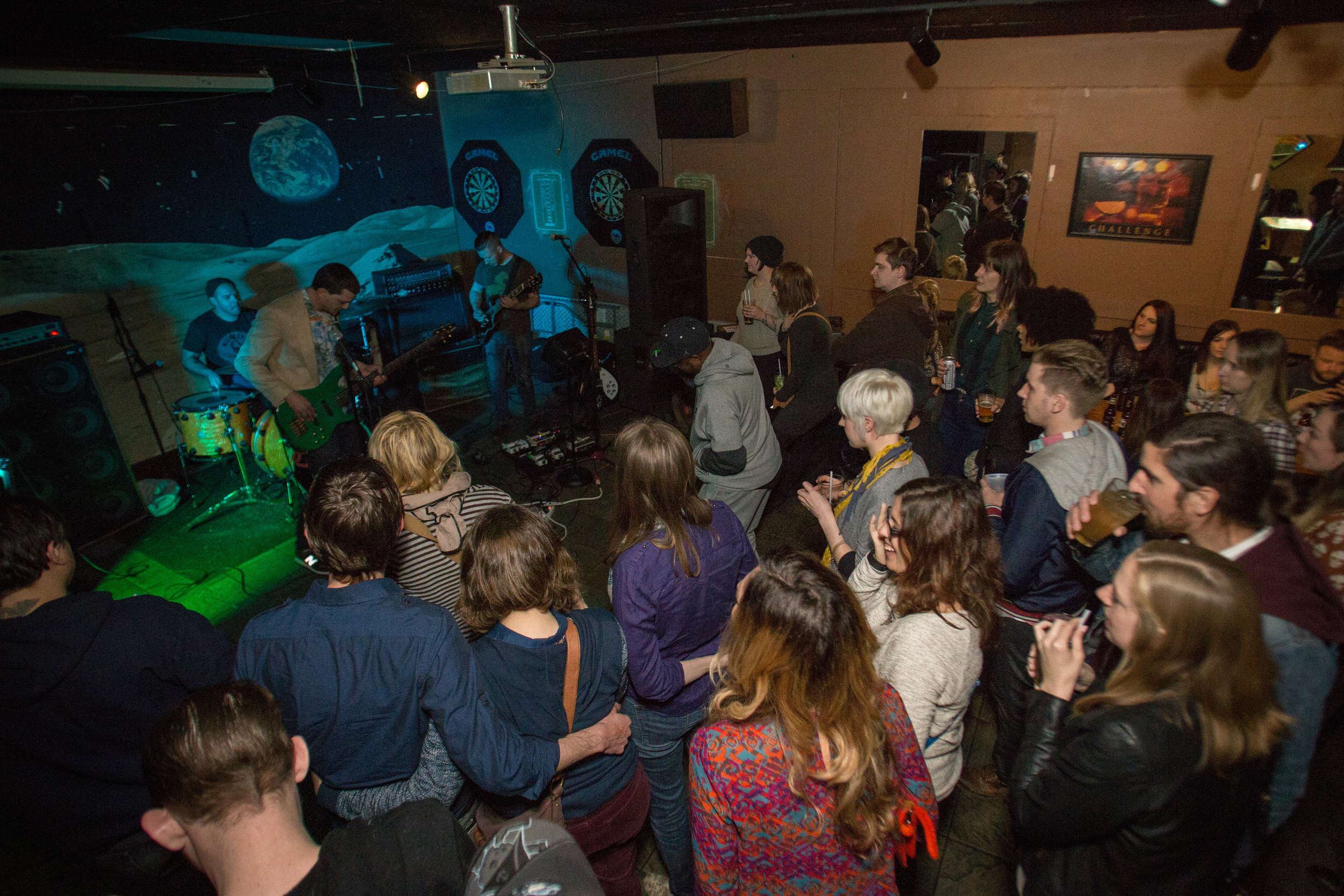 Live music in The Moon Room at Landmark Lanes