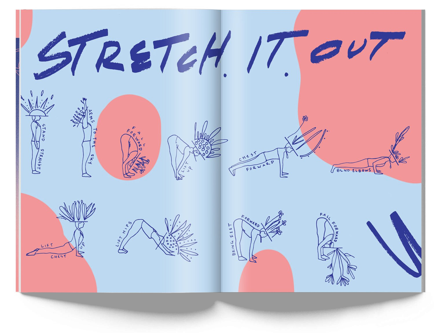 Blooms Zine spread