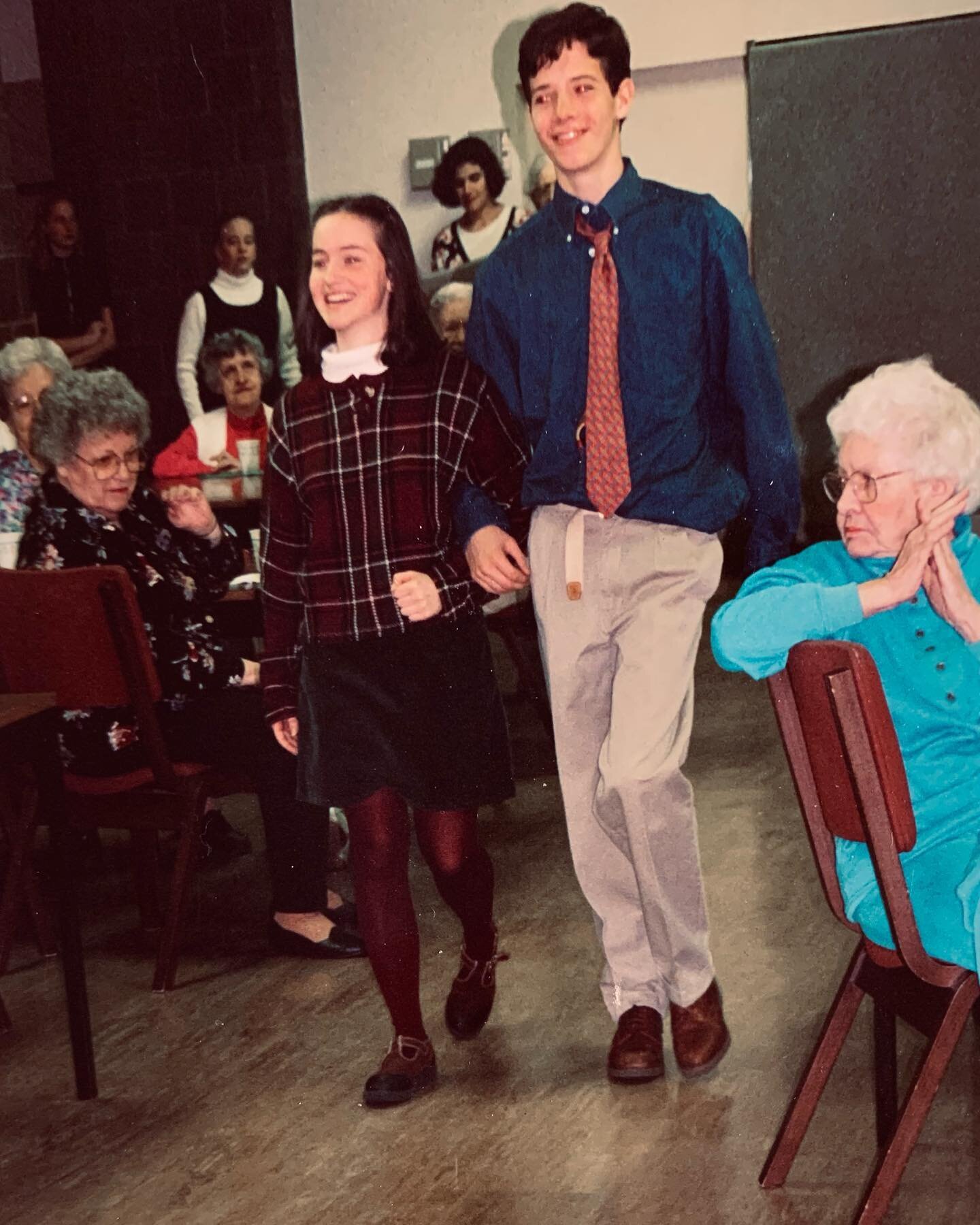 I am stepping back into the high school classroom this year. Fortunately @cmstanton390 reminded me how I looked the last time I was in one. From what I can gather, turtlenecks under plaid knit sweaters are the couture, but if you want to really turn 