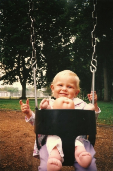 I was a cabbage patch doll.