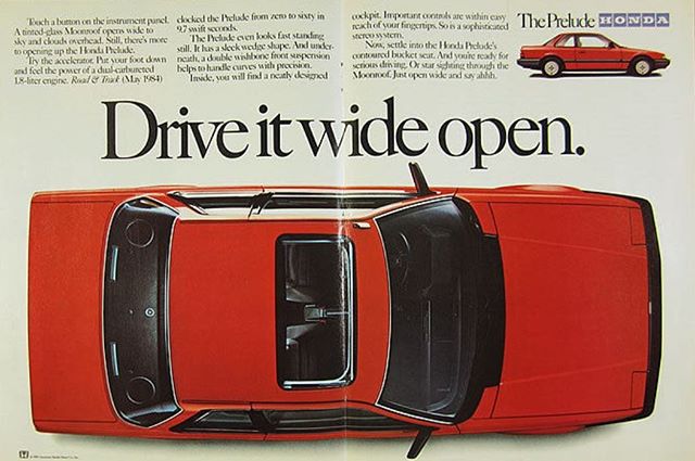 2G Prelude magazine ad #honda #hondasi #hondaprelude #preludesi #preludelife #preludelove #preludecommunity #preludenation #2ndgenprelude #prelude2g #2gprelude #prelude2ndgen #84prelude #85prelude #86prelude #87prelude #vintagehonda #hondalife #honda