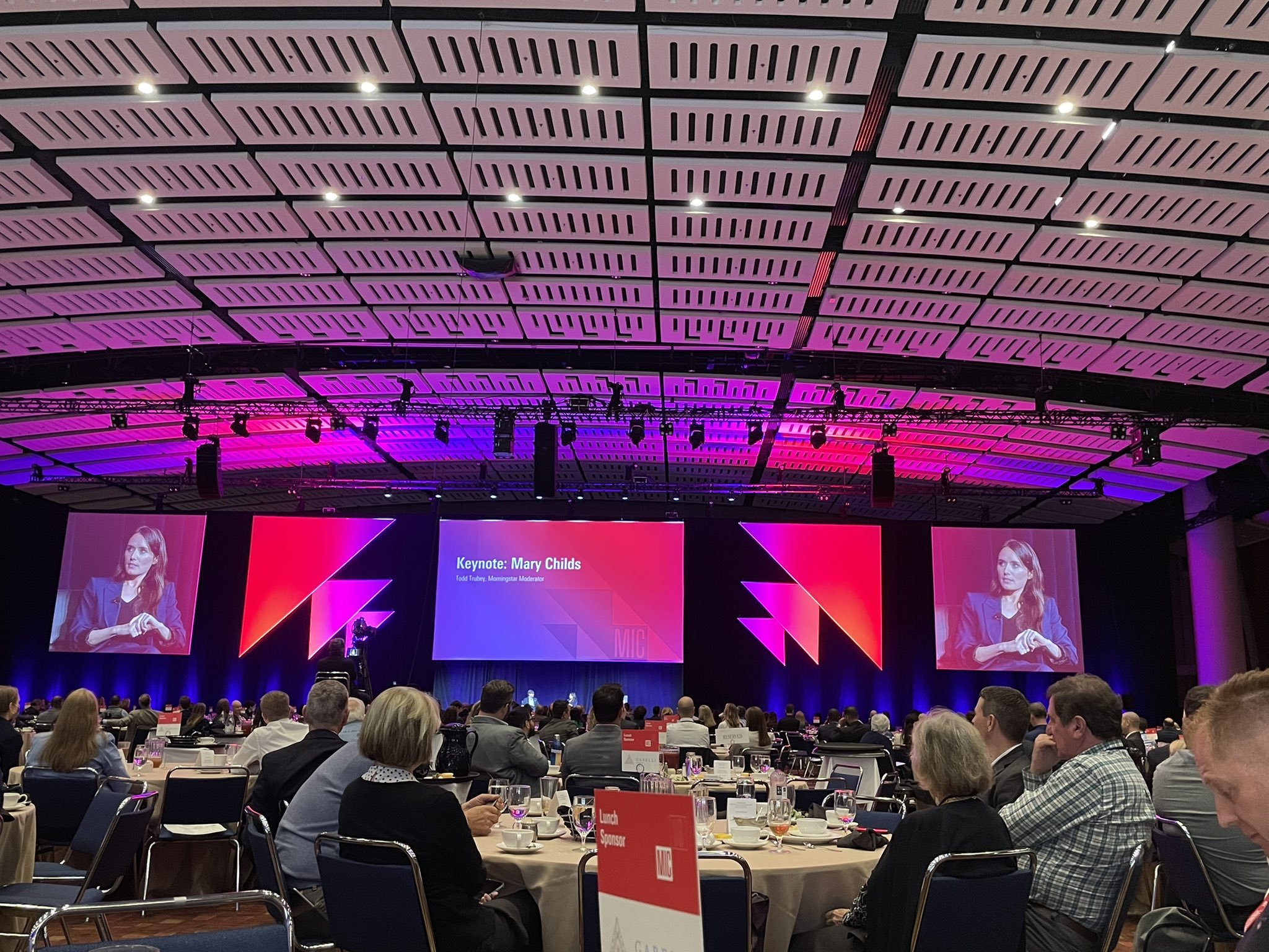  Morningstar Investment Conference keynote luncheon 