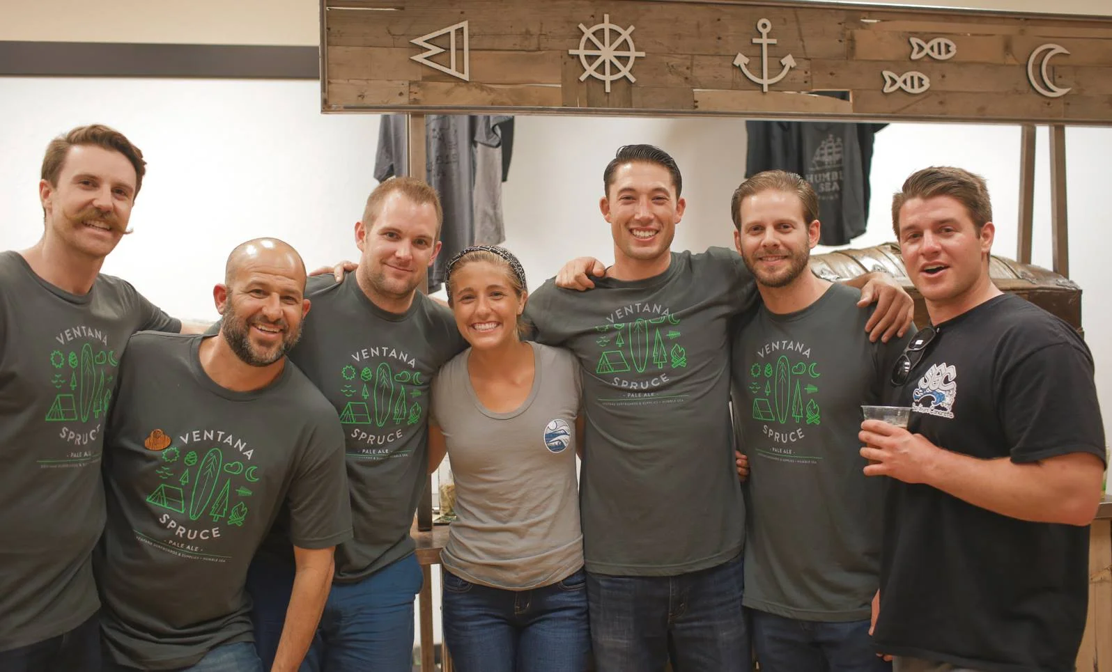 By putting our heads together, we were able to raise some solid cash for Save the Waves while having a great time selling beer.