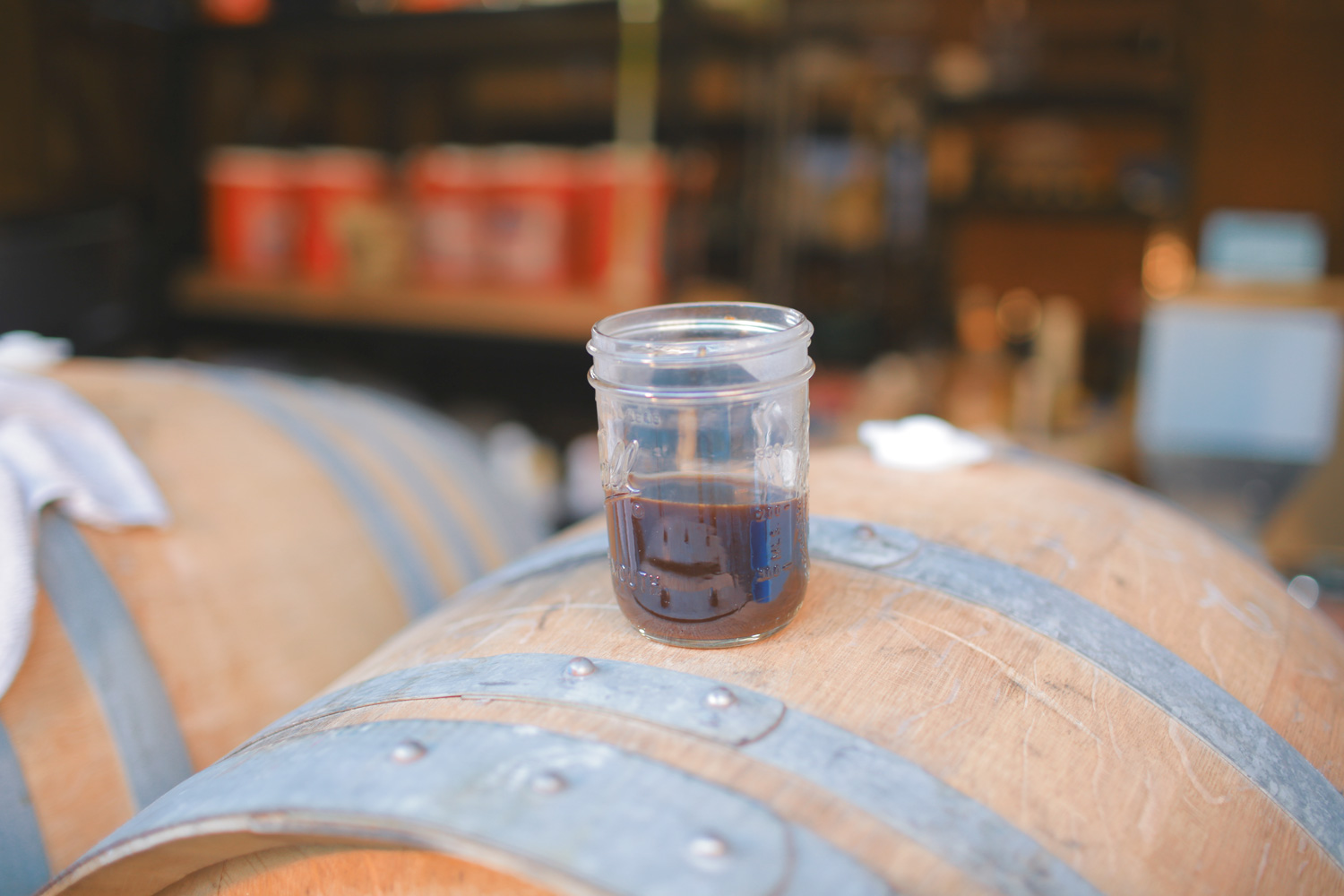 "Jitter Me Timbers" breakfast coffee stout...can anyone guess where the name comes from? 