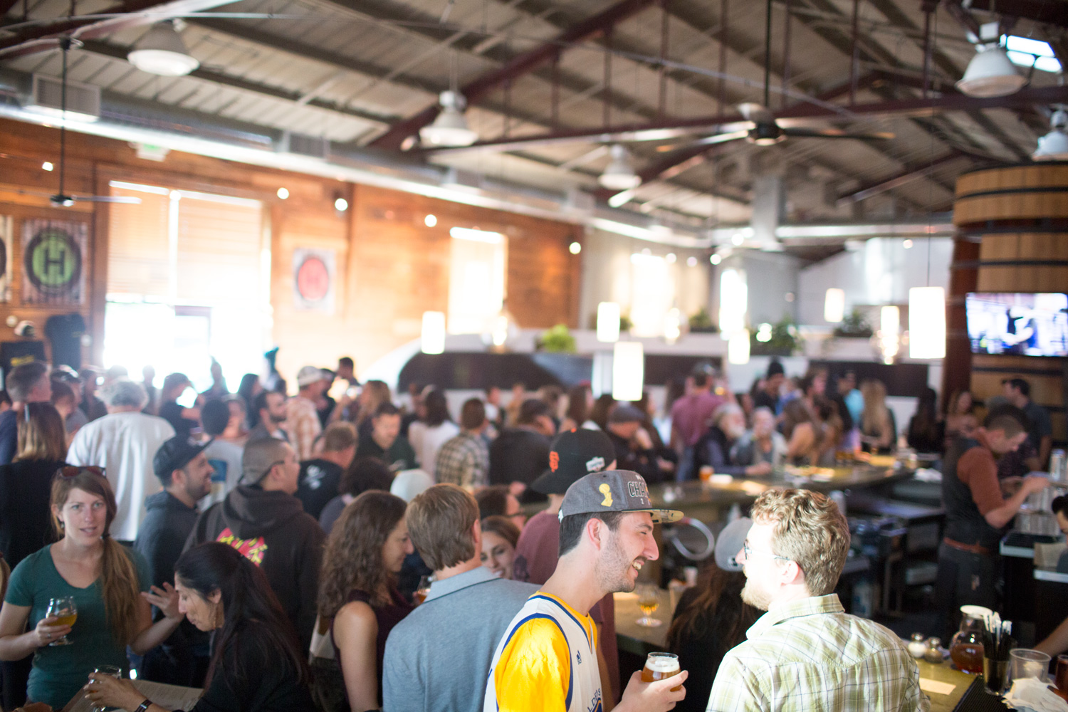 The crowd was vast, the beer's were flowing and our second tap takeover was smooth like a baby's bottom. 