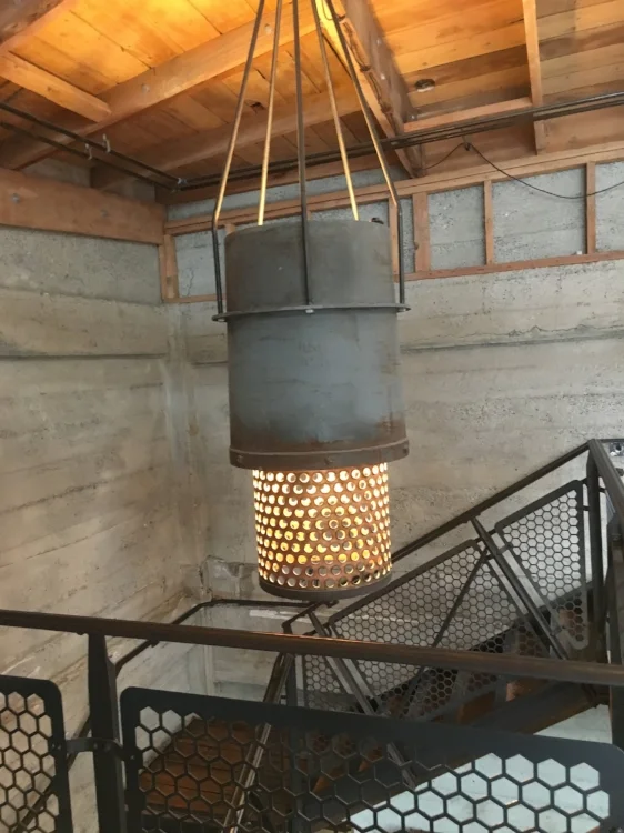 This thing was quite the light fixture