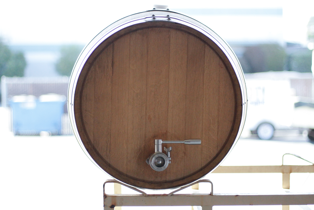 Be patient, but wine infused timber is keen for spawning yeasty love-children.