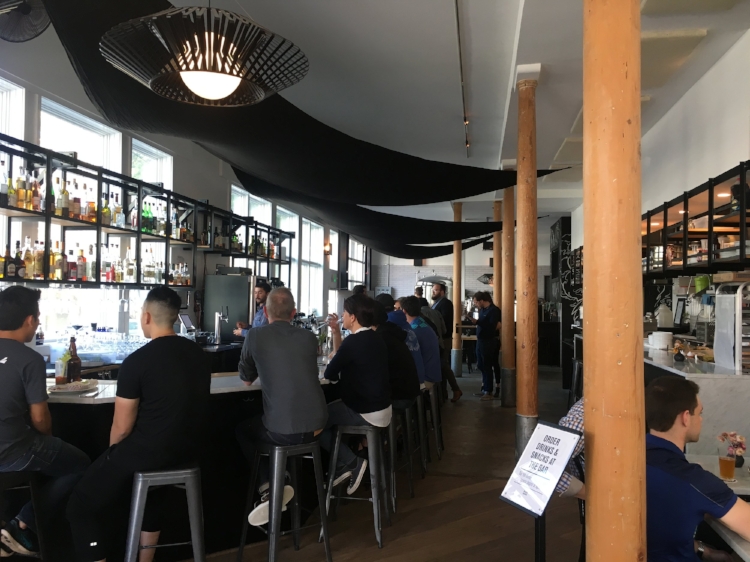 This place wasn't huge, but the open-air quality, and simplicity made it feel more than ample