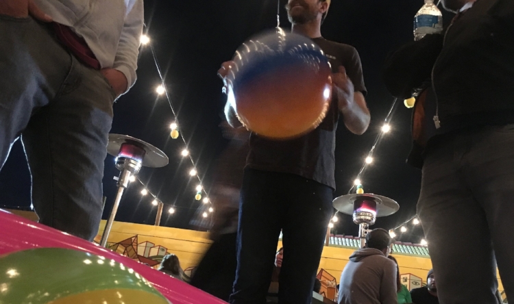 And we'll leave you with Ben's perspective shot from the empty kiddie pool at Temescal. He got home safe.